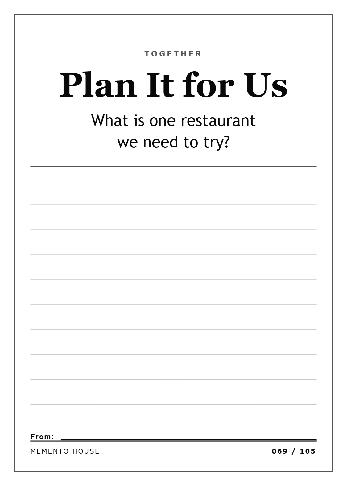 Together guest prompt card